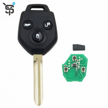 Factory price black car remote key 3 button  for Subaru  car remote key with G chip 433 MHZ YS100513